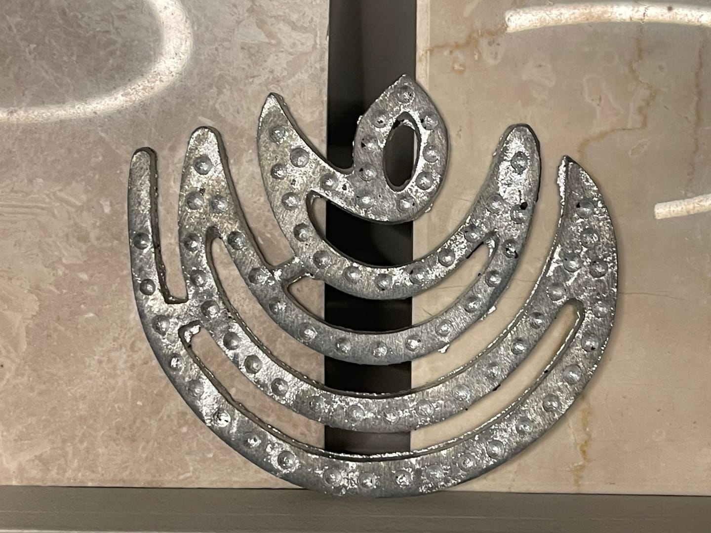 Customer photo review of Zinc Moon Helix – Vastu Remedy for North-East Direction Correction | Water Element Harmony | 4 & 6 Inch