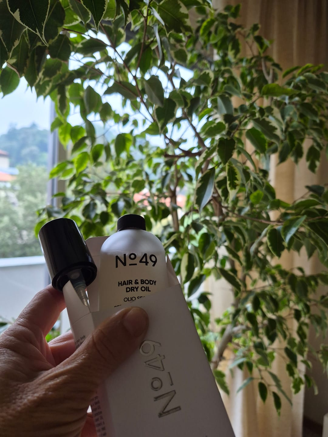Customer photo review of N°49 - HAIR & BODY DRY OIL
