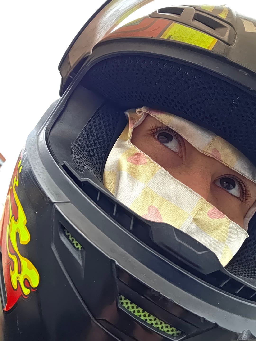 Customer photo review of Face Cover