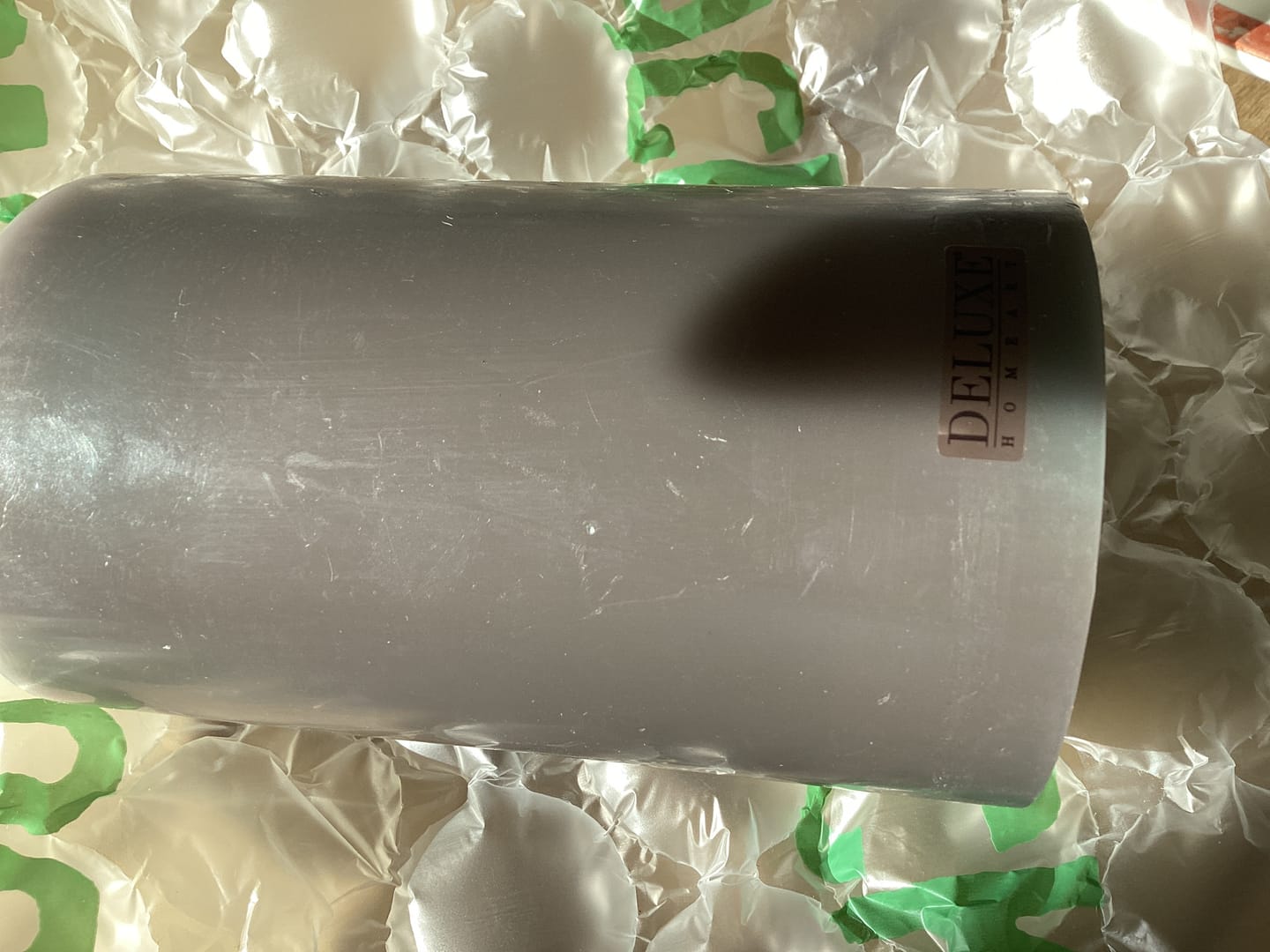Customer photo review of LED Bloklys Ø 7,5 x 12,5 cm Sand