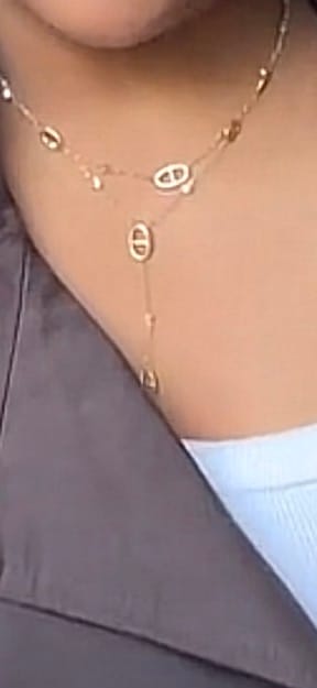 Customer photo review of Everlasting Deluxe Kette 14K Vergoldet