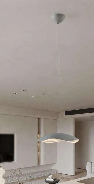 Customer photo review of Wavy Pendant Light, Layered Resin Disc Shade, 24–60 cm, LED
