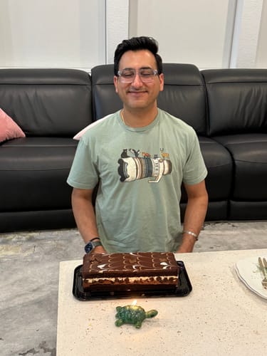 Customer photo review of Forest Friends Camera Lens T-Shirt