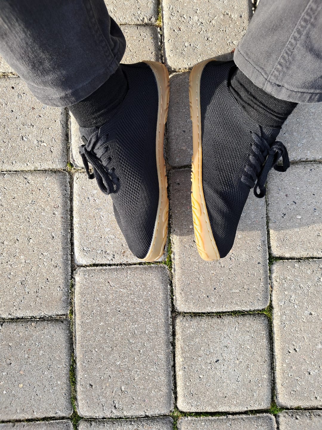 Customer photo review of Vaistoa Iloa | Knitted Barefoot Sneakers