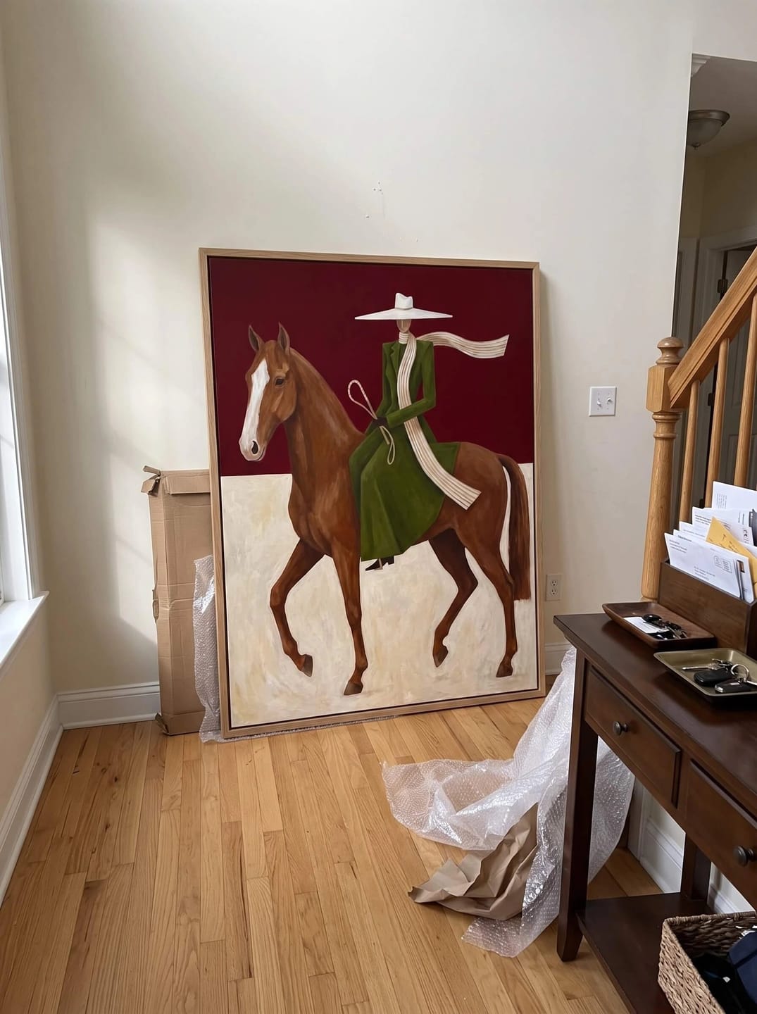 Customer photo review of Western Cowboy Horsewoman in Motion #WC055