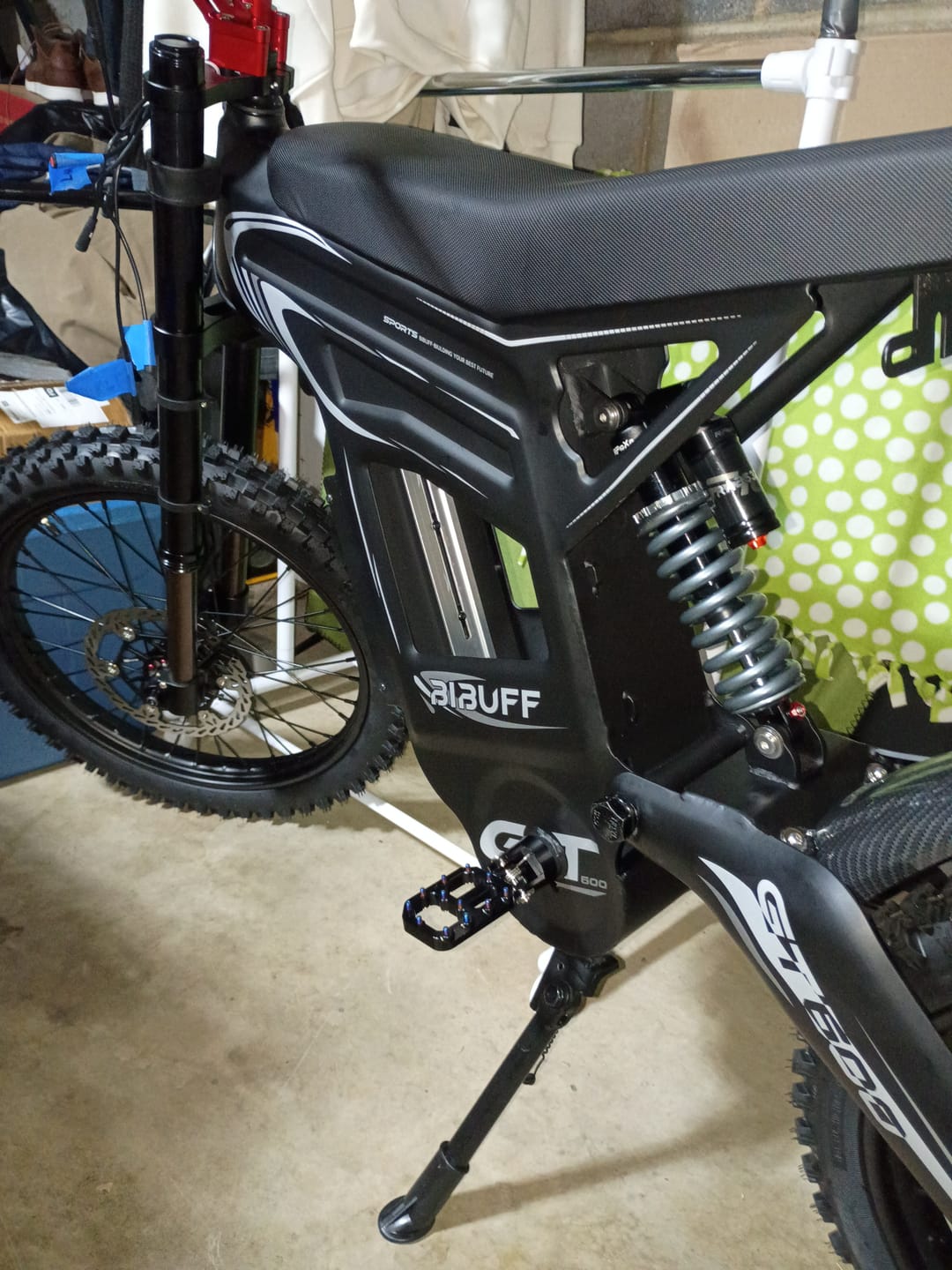 Customer photo review of V2 E-bike Peg Kit