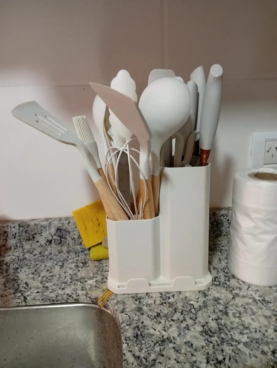 Customer photo review of 👩🏼‍🍳SetMaster™ - Juego de Utensilios de Cocina – 19 Piezas🥰
