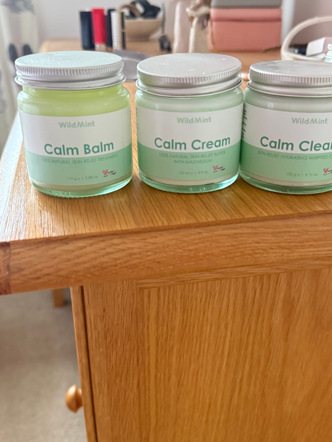 Customer photo review of Calm Skin-Relief Kit