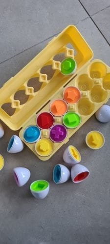 Customer photo review of Montessori Eggs™- Educational Eggs