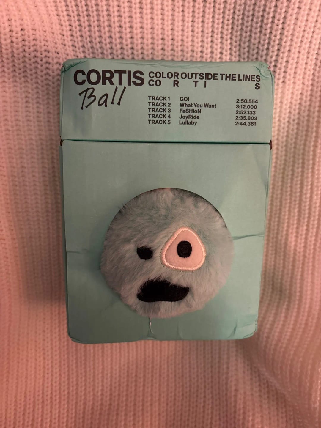 Customer photo review of COLOR OUTSIDE THE LINES Album - CORTIS Ball Ver.