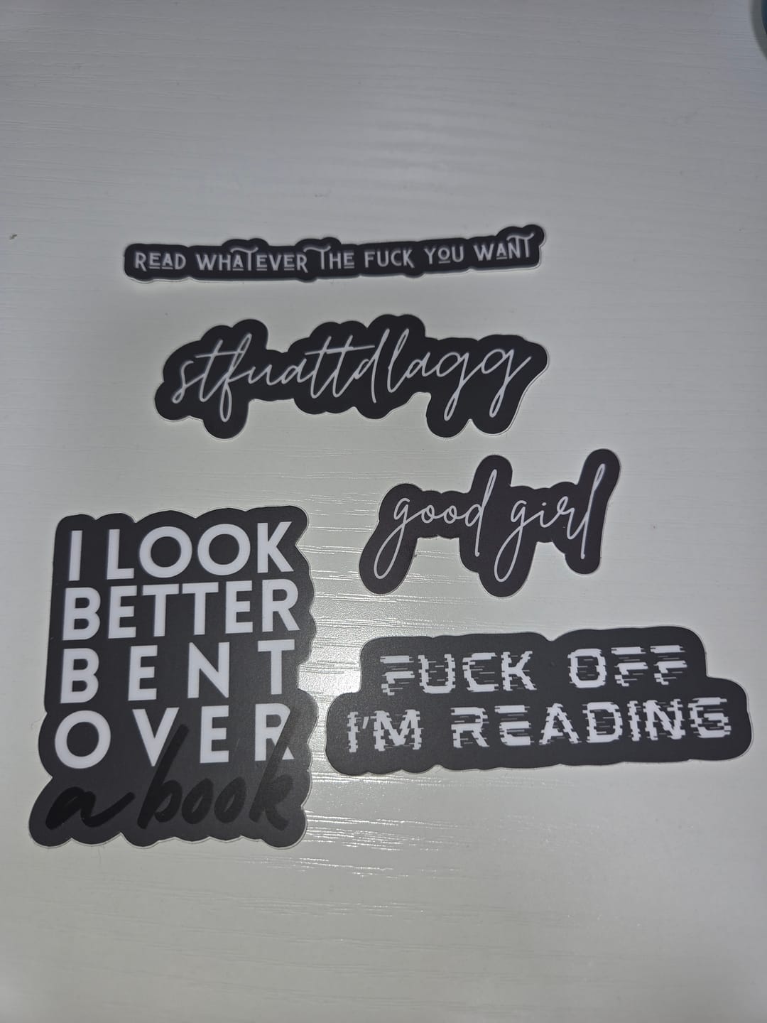 Customer photo review of greatest hits sticker pack special