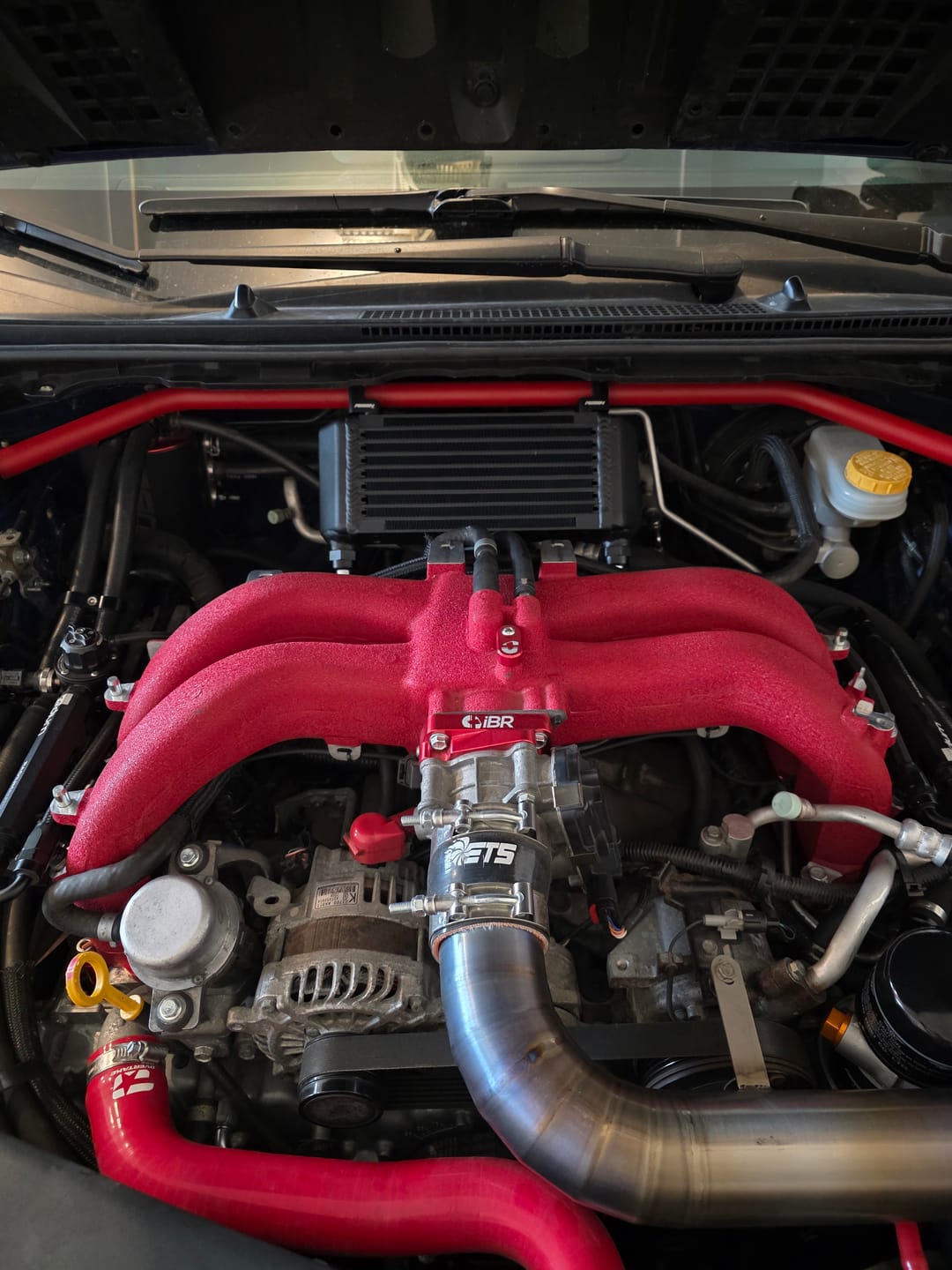 Customer photo review of Strut Brace Front for 2008-2021 WRX, STI, Forester, Legacy, Outback, Crosstrek, Impreza