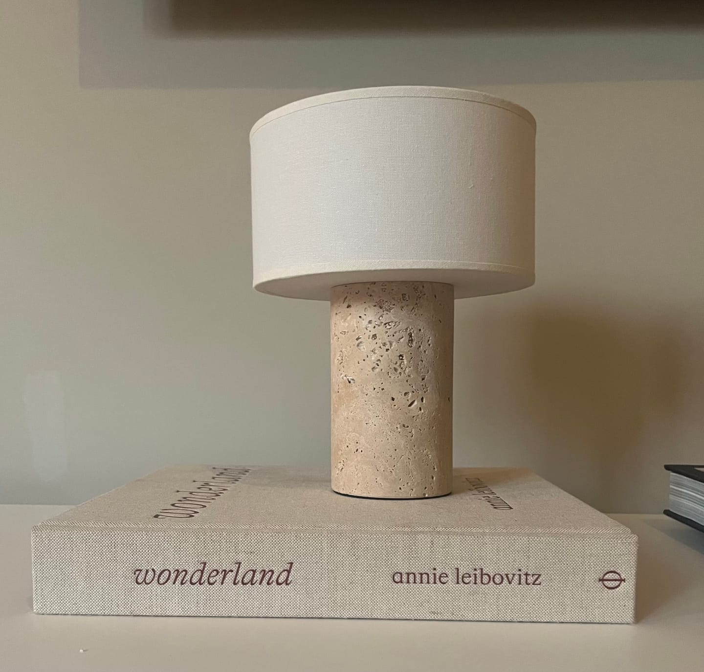 Customer photo review of Auríe Portable Lamp | Calacatta Viola