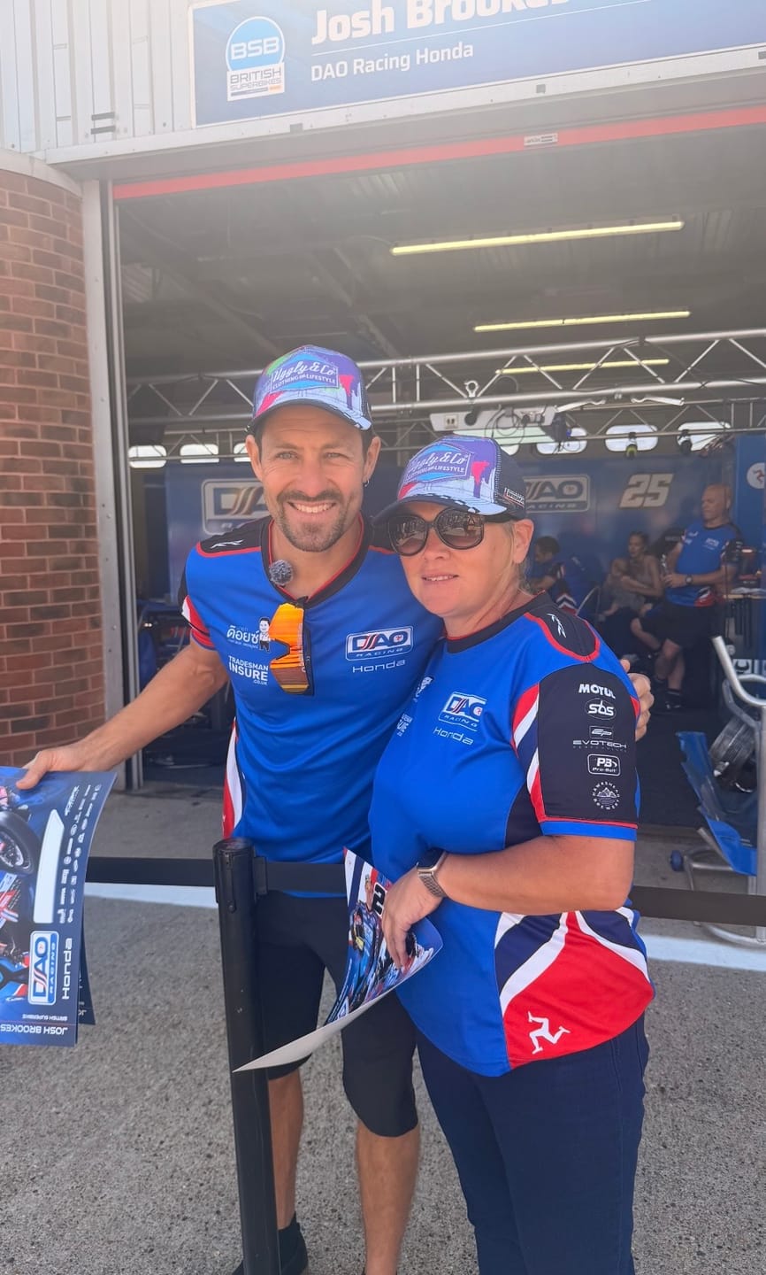 Customer photo review of Josh Brookes x 80s Vintage Motorcross Diamond Cap