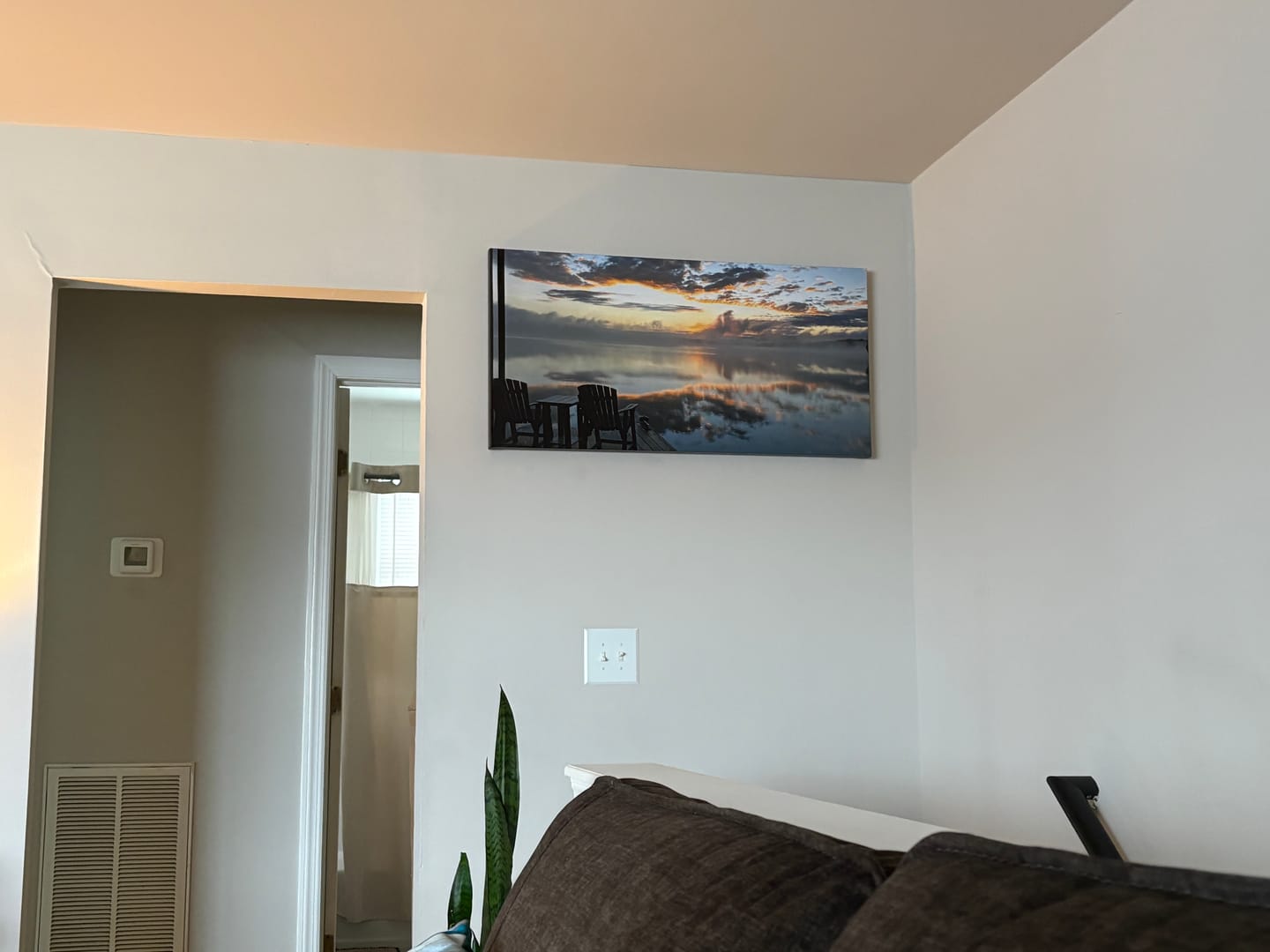 Customer photo review of Create Your Own Canvas Set - Wide Landscape
