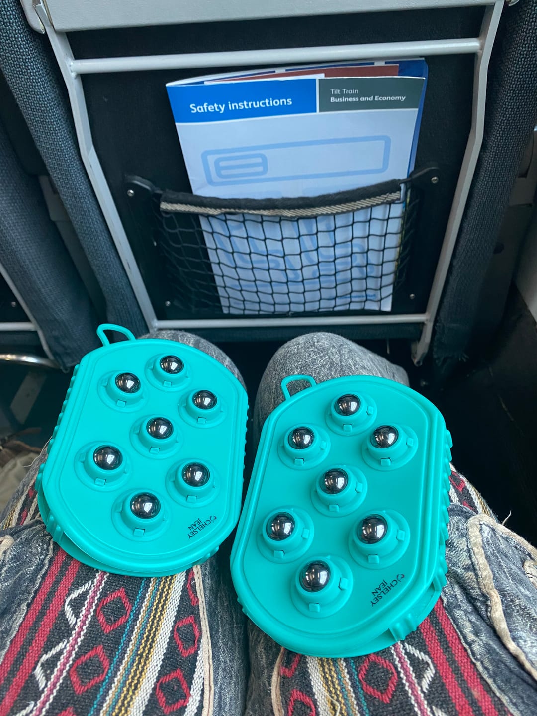 Customer photo review of Dual-Action Lymphatic Gloves