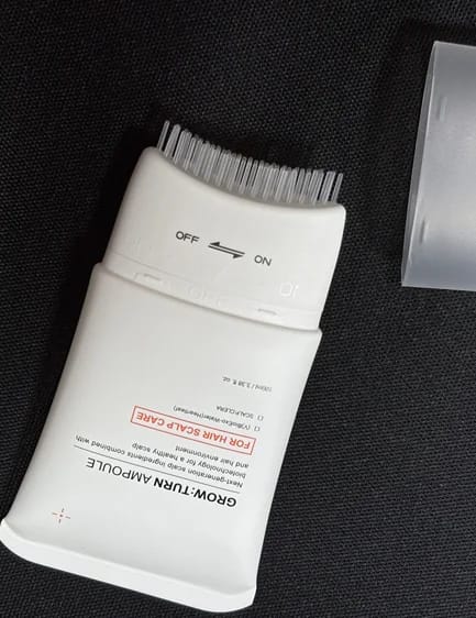 Customer photo review of AQUALYA Korean Hair Serum – Stronger-Looking Hair from the Roots
