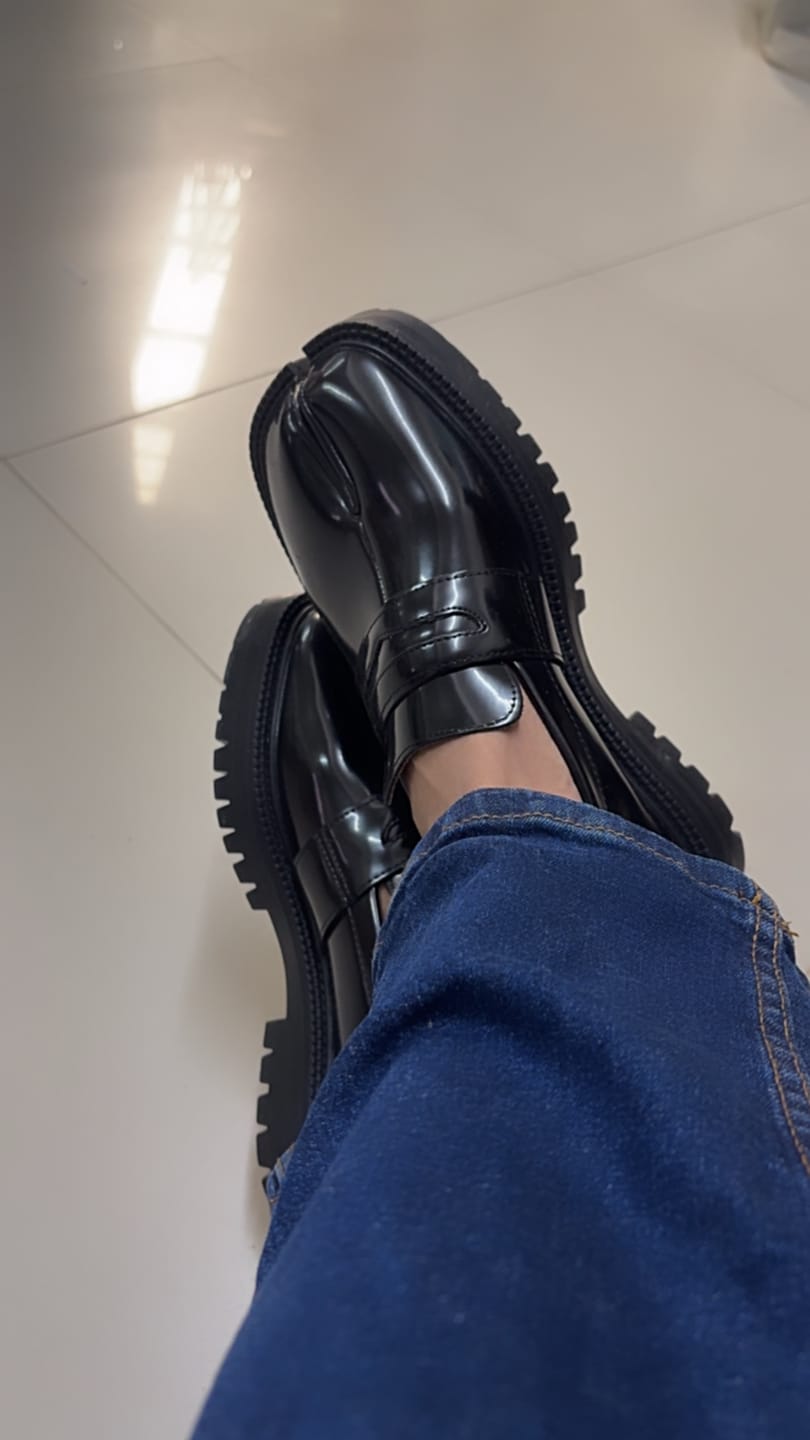 Customer photo review of Lope - Mocasín tabi Unisex