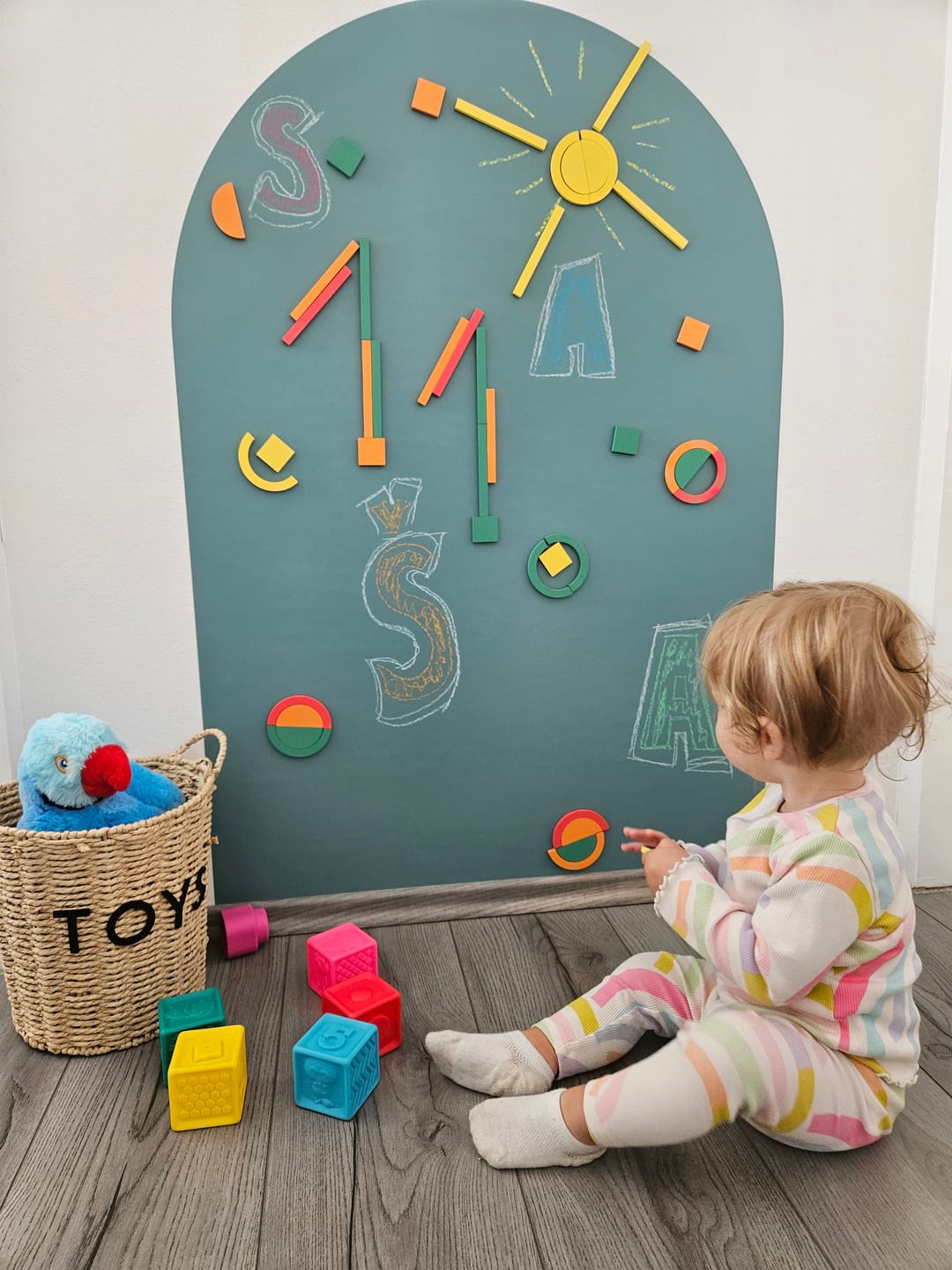 Customer photo review of Magnetic Wall Board
