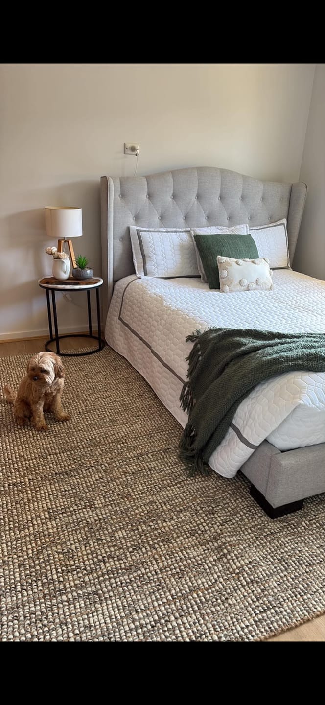 Customer photo review of Arabella Grey Rug