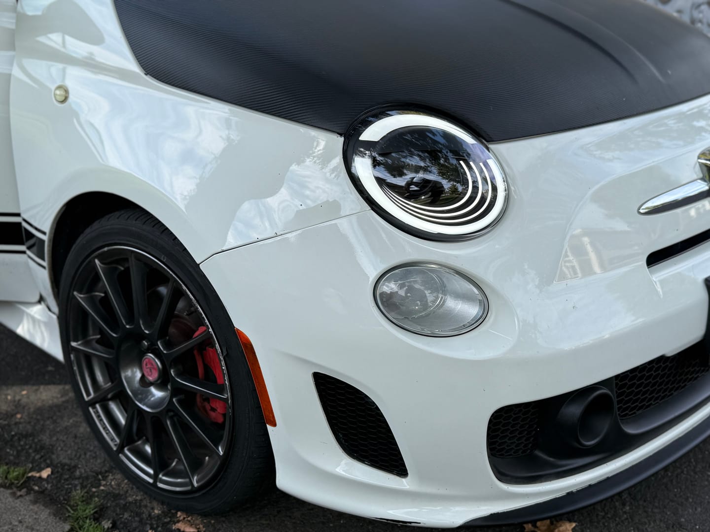 Customer photo review of Full LED Headlights Abarth & Fiat 500 (2012–2019) – USA/Canada Version