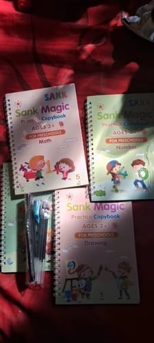 Customer photo review of مجموعة كتب التعليم الذاتي ( 8 كتب بسعر 2)