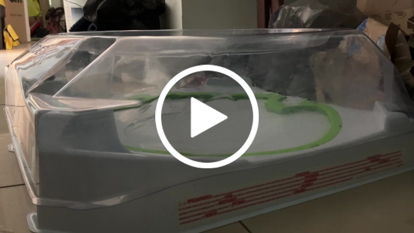 Customer video review of HASBRO Silver Sterling Wolf 3-80FB Beyblade X Starter UX-08