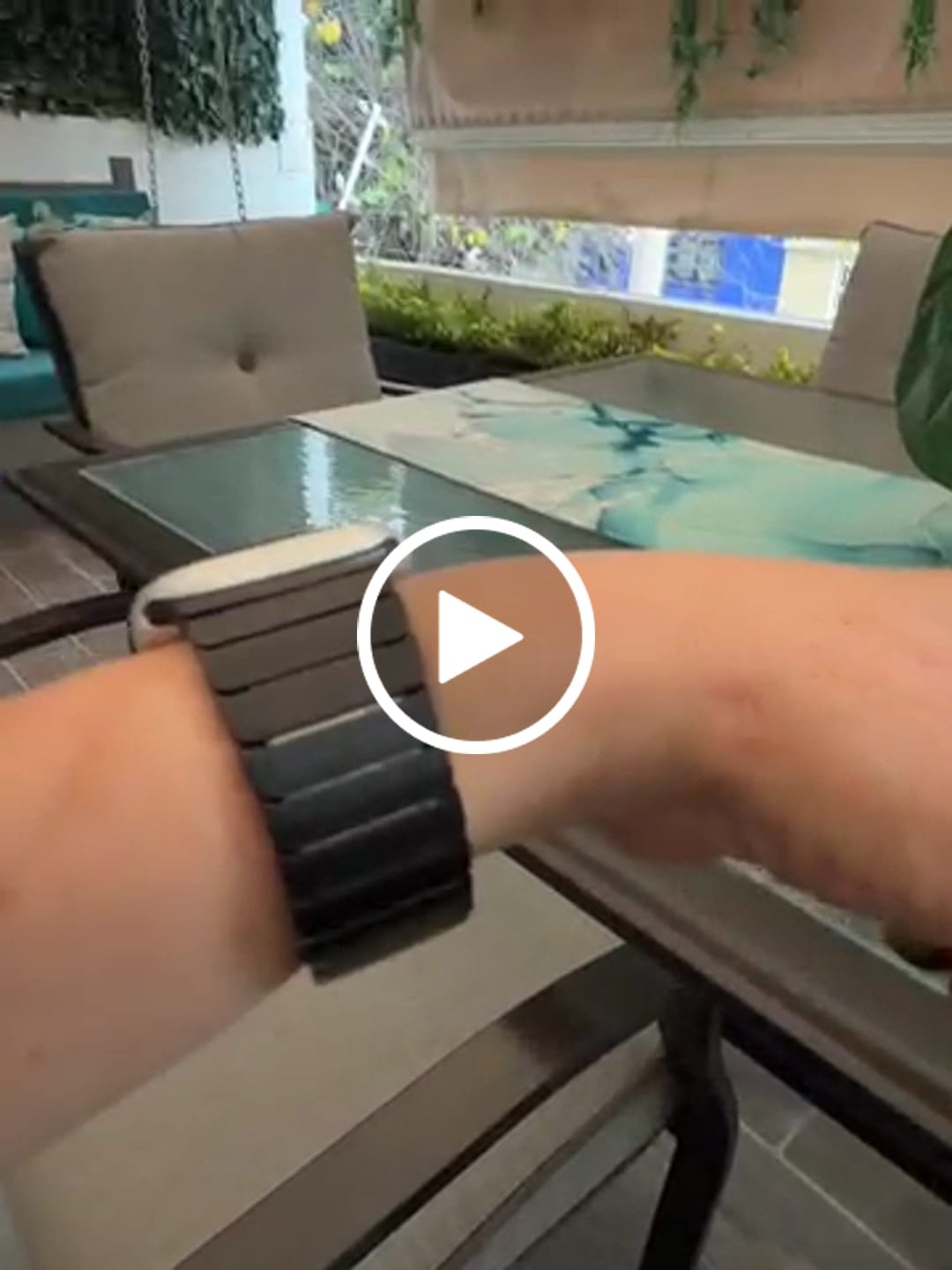 Customer video review of Neos Stainless Band