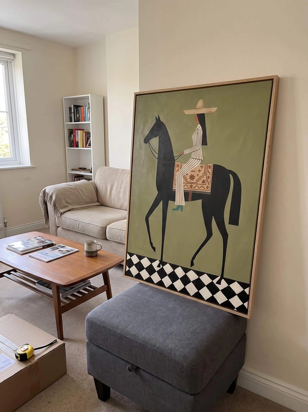 Customer photo review of Western Cowboy Black Horse and Rider #WC423
