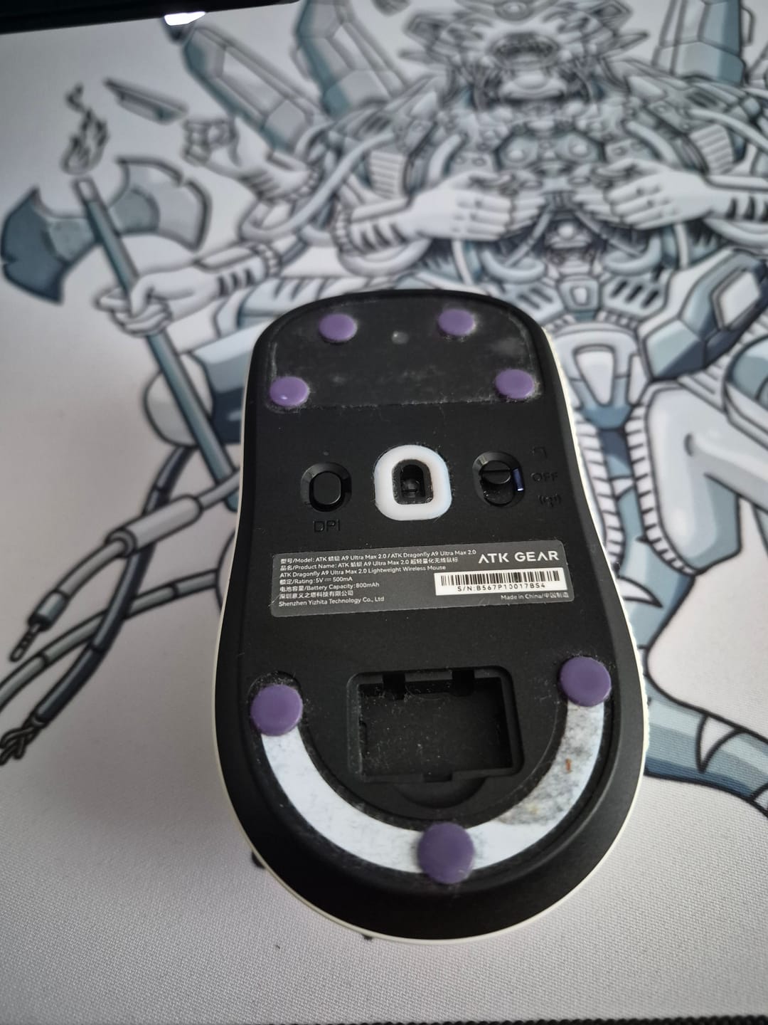 Customer photo review of Air Dots Hoverpad V3 Mouse Skate