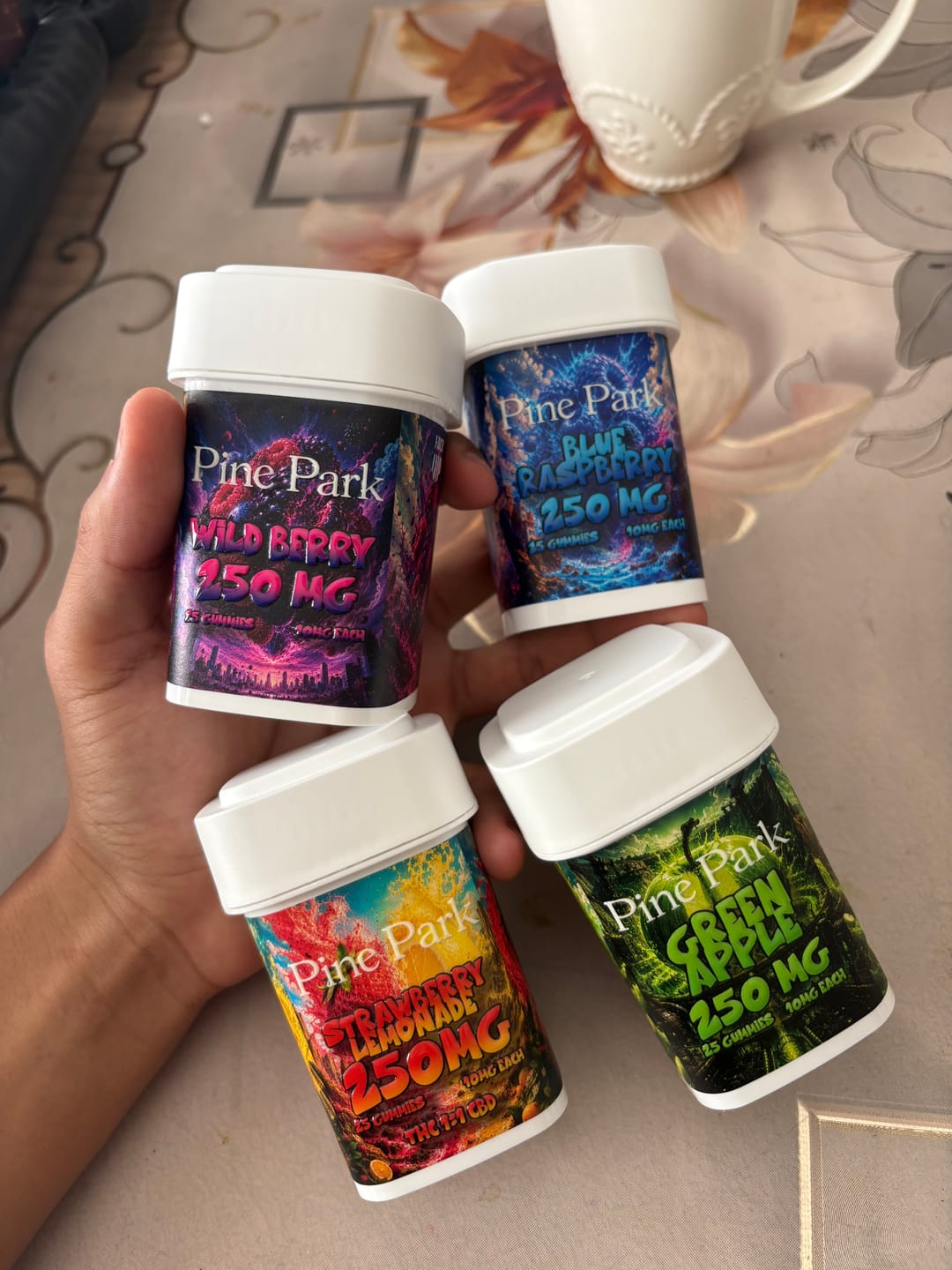 Customer photo review of Wild Berry Delta-9 Gummies 250mg
