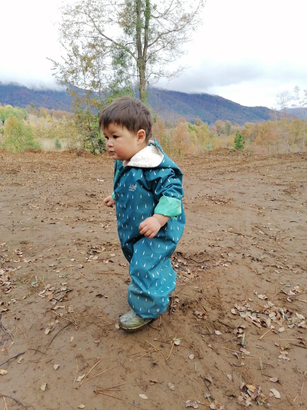 Customer photo review of Buzo térmico 3 en 1 con 10.000mm marca Muddy Puddles