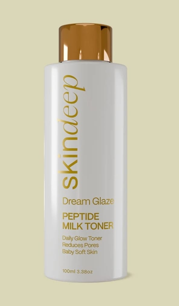 Customer photo review of DREAM GLAZE - Peptide Milk Toner