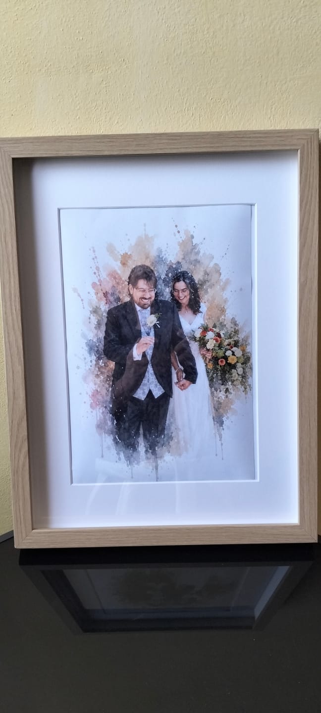 Customer photo review of Euer Foto als Kunstwerk – mit Live-Vorschau, als Poster oder Leinwand