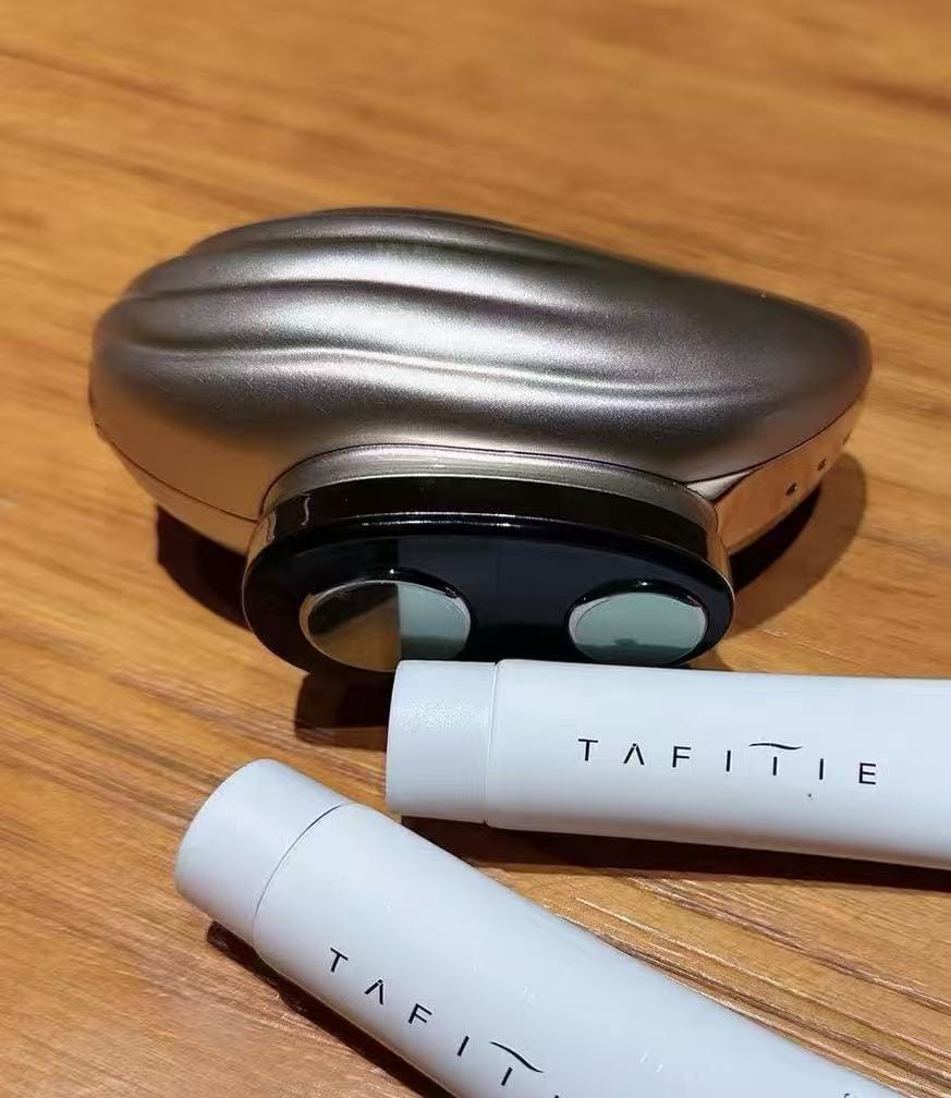 Customer photo review of TAFITIE Conch 10MHz High-Frequency Ultrasonic Facial Device