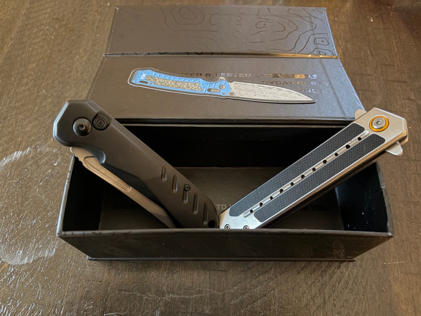 Customer photo review of MYSTERY KNIVES BOX™