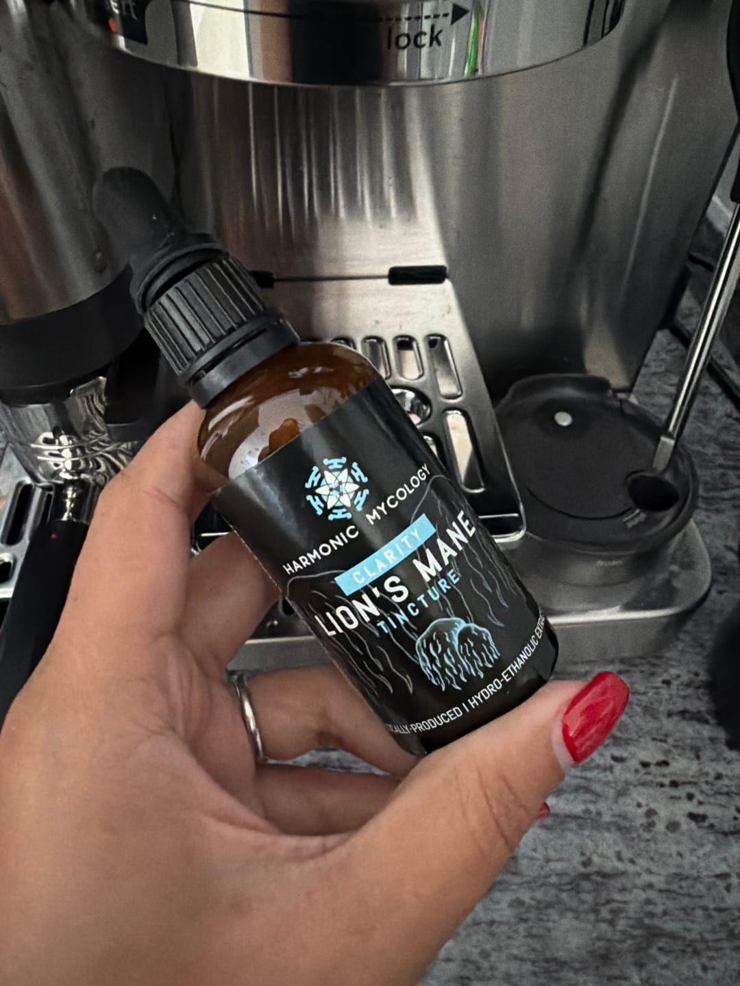 Customer photo review of Lion's Mane extract 50ml