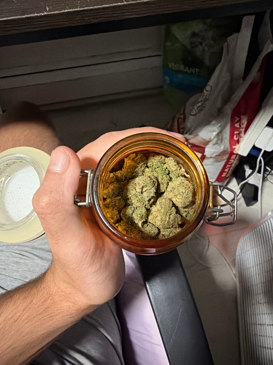 Customer photo review of Biscotti THCA Flower (Budget)