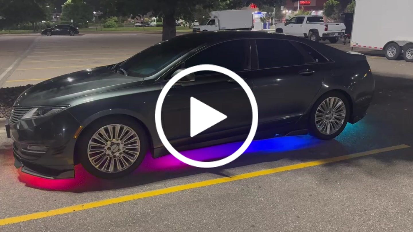 Customer video review of ELGlow® Underglow Kit Replacement Parts - Standard Kit