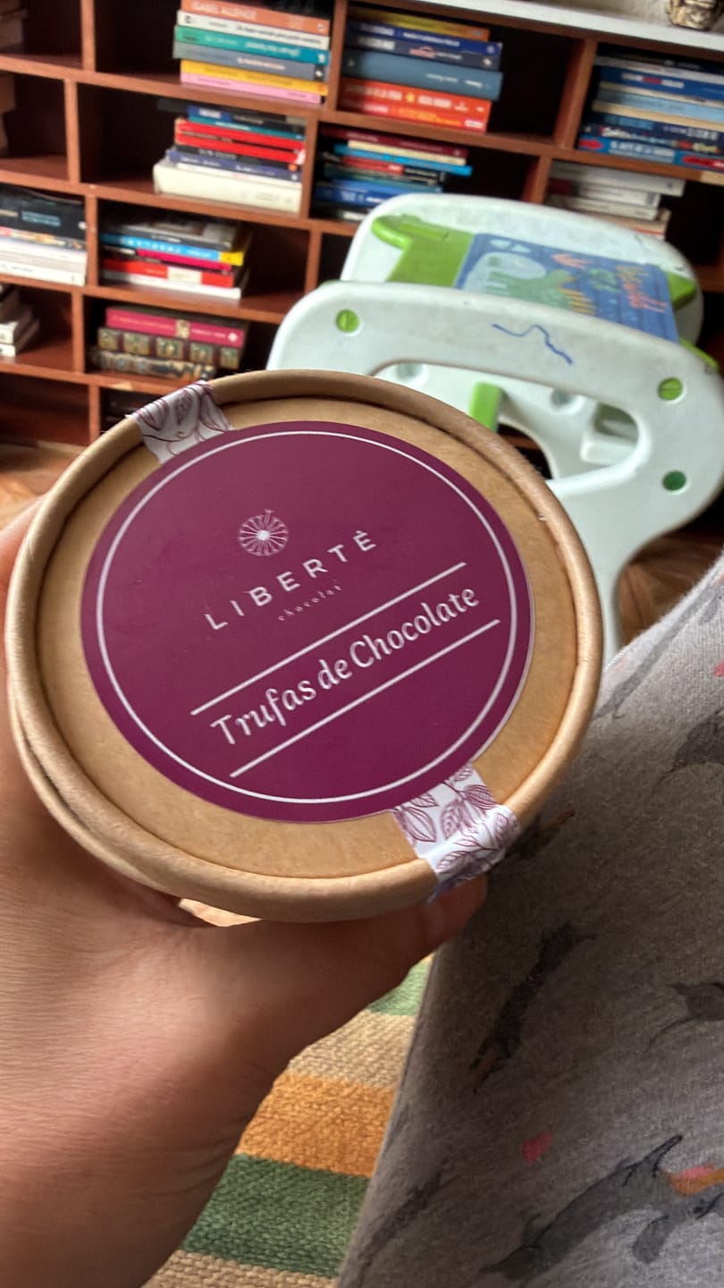 Customer photo review of Trufas de Chocolate - 15 unidades