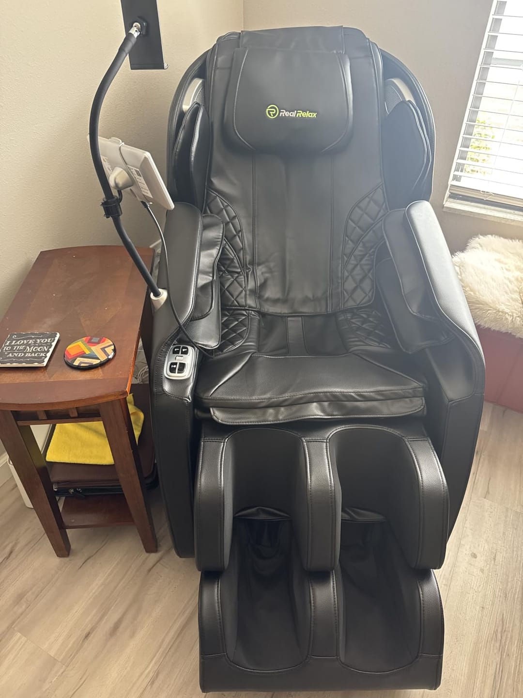 Customer photo review of Favor-06 2026 3D Zero Gravity Massage Chair Black