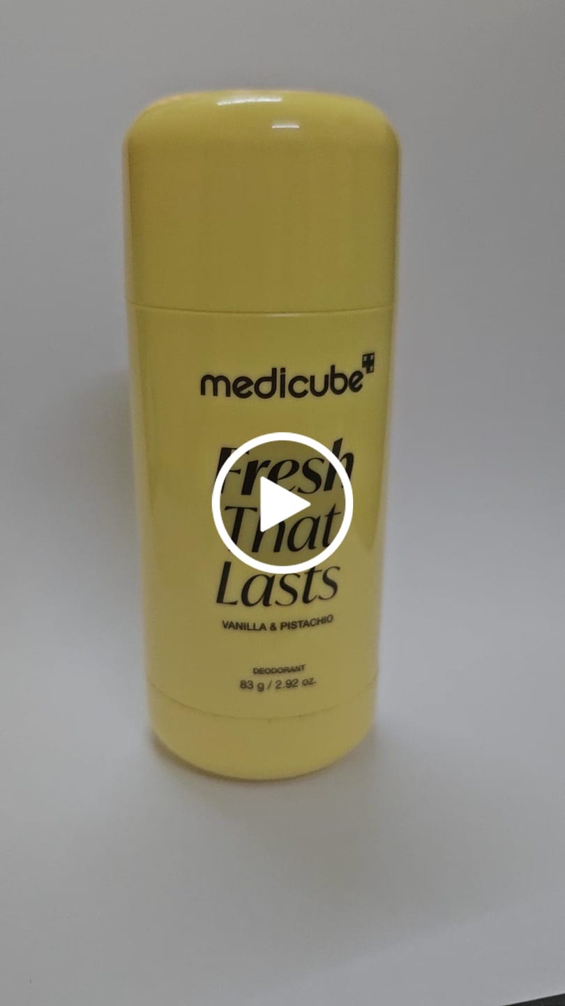 Customer video review of مزيل عرق للتفتيح بحمض الكوجيك برائحة الفانيلا والفستق من ميديكيوب - 83ج