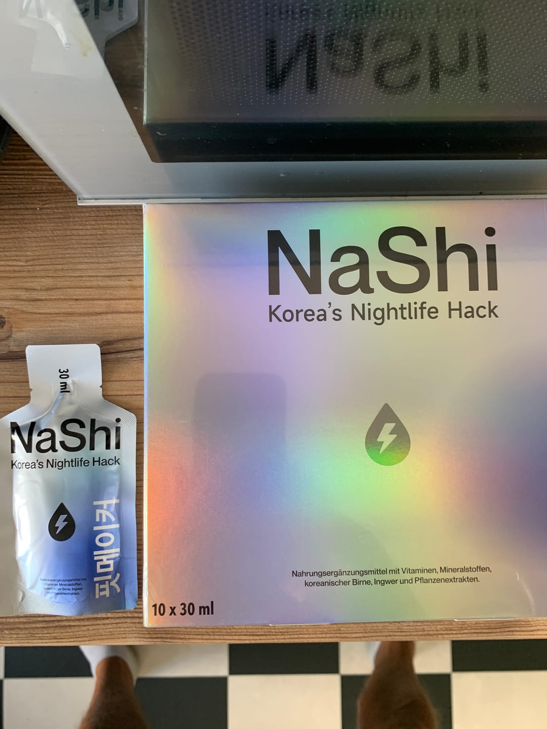 Customer photo review of NaShi. Elektrolyten Getränk, 10 Elektrolyten-Shots