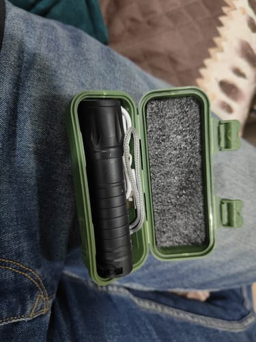 Customer photo review of PowerBeam Rechargeable LED Torch Light