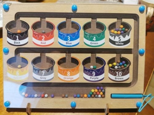 Customer photo review of LabyColor™- Magnetic Color Maze