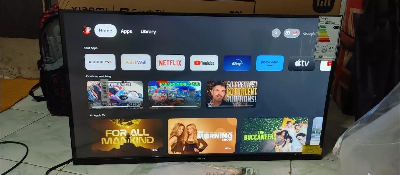 Customer photo review of Google Chromecast with Google TV - Streaming Entertainment with Voice Search - Watch Movies, Shows, and Live TV in 4K HDR Streaming Media Player - Includes Pouch and Cleaning Cloth
