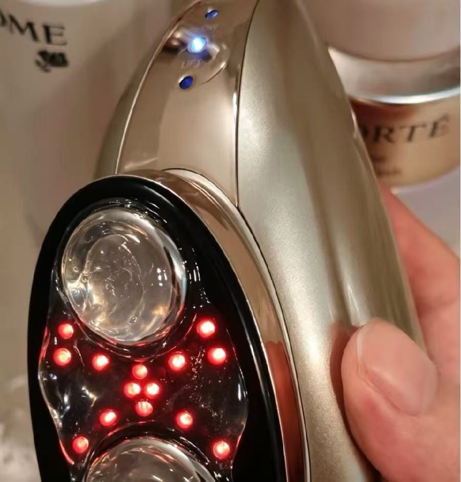 Customer photo review of TAFITIE Conch 10MHz High-Frequency Ultrasonic Facial Device