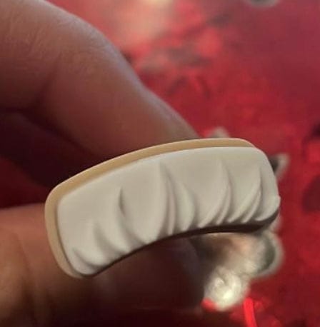 Customer photo review of Natural Waterproof Silicone Eyelash Stamp