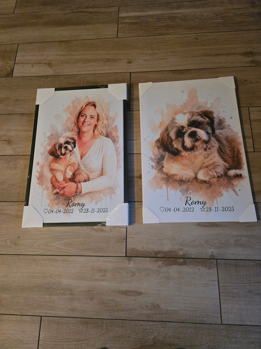 Customer photo review of Euer Foto als Kunstwerk – mit Live-Vorschau, als Poster oder Leinwand