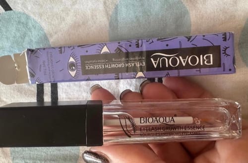 Customer photo review of Lash Lengthening Serum | Fast Eyelash Growth Serum